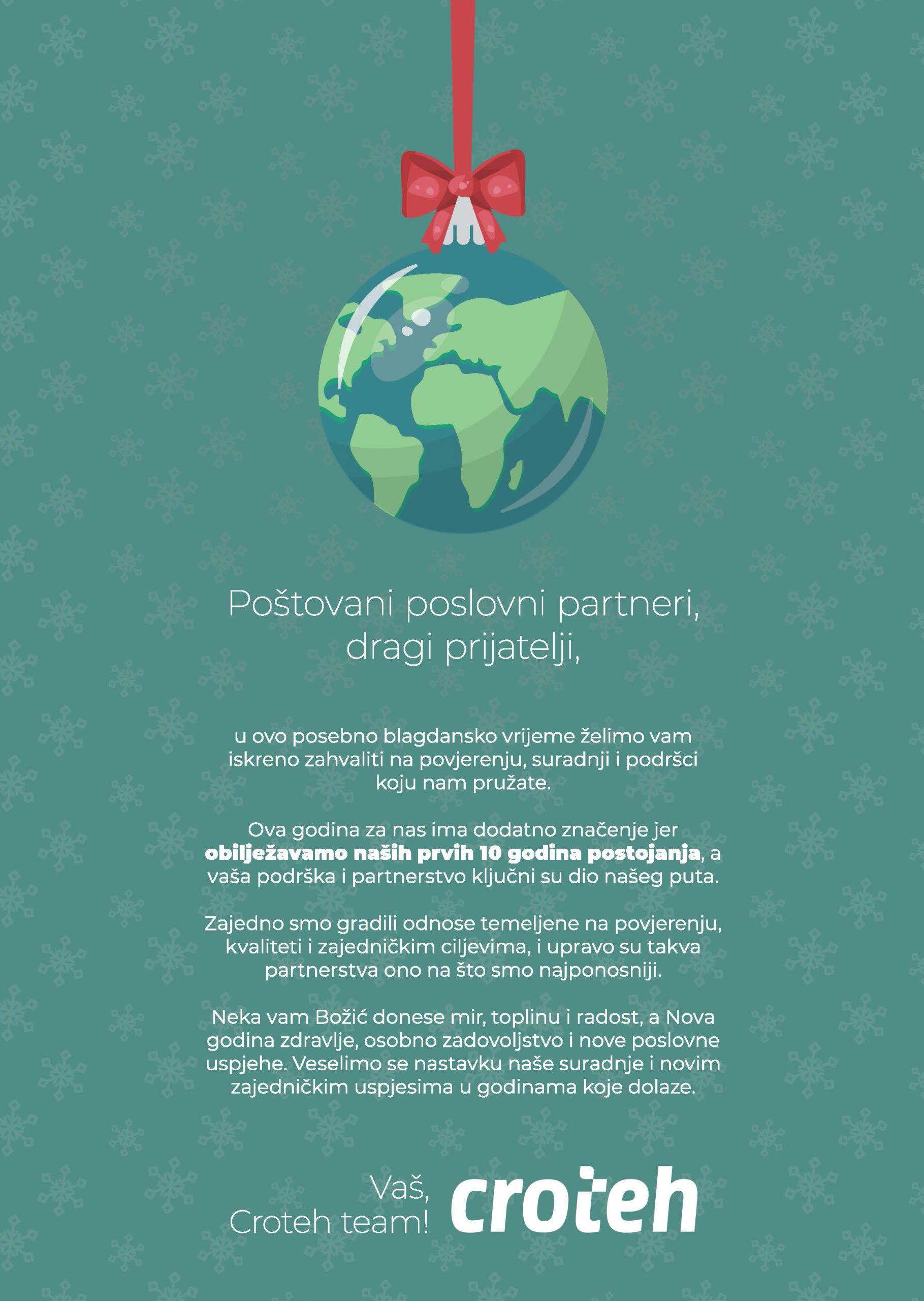 Croteh - Cestitka za Božićn i Novu godinu 2026