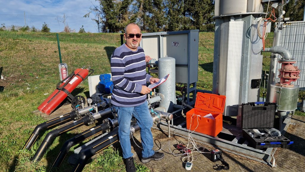 Mjerenje sasava odlagališnih plinova na terenu